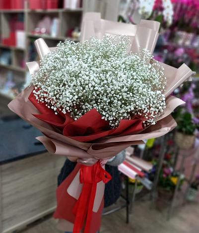Букет цветов из: Гипсофила в Винзили