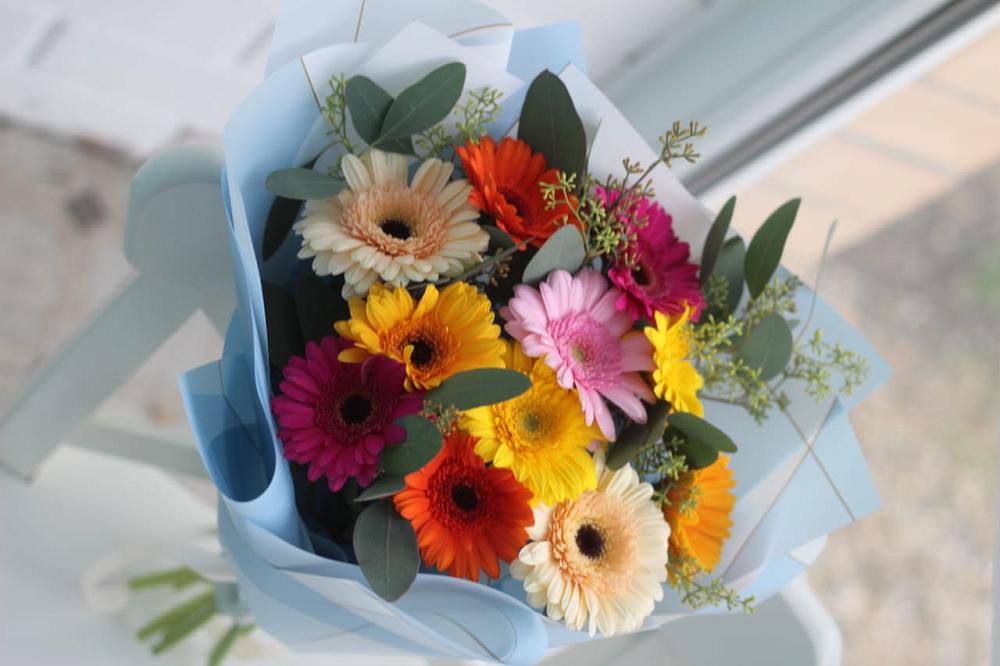 Букет цветов из: Герберы в Винзили