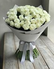 Букет 35 Белых роз в Винзили