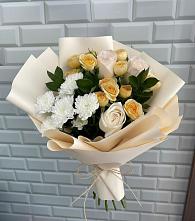 Букет цветов из:  Розы и Хризантемы в Винзили