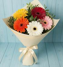 Букет цветов из:  Герберы в Винзили