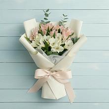 Букет цветов из:  Альстромерии в Винзили
