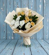 Букет цветов из:  Розы и Хризантемы в Винзили