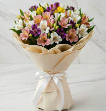 Букет цветов из:  Альстромерии в Винзили