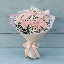 Букет цветов из:  Гвоздики в Винзили