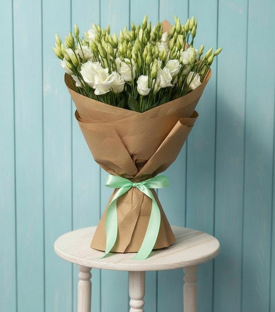 Букет цветов из: Лизиантусы в Винзили