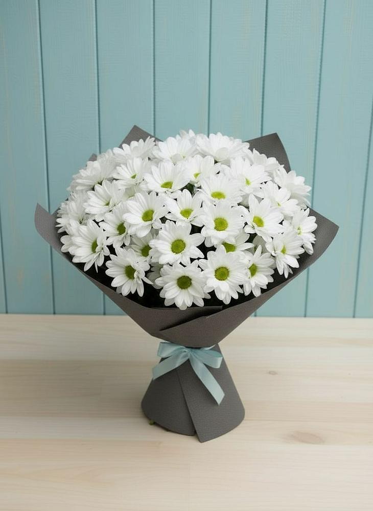 Букет цветов из: Хризантемы в Винзили