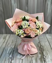Букет цветов из:  Гвоздики, Розы и Хризантемы в Винзили