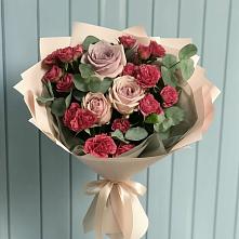 Букет цветов из:  Гвоздики и Розы #REPLACE_PRED# Винзили