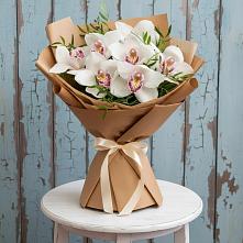 Букет цветов из:  Орхидеи и Розы в Винзили
